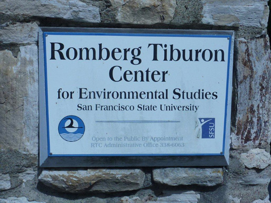 Romberg Tiburon Center Plaque